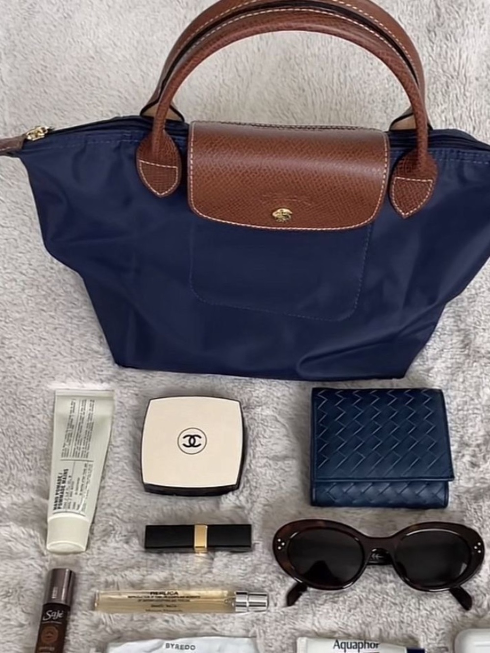 New Longchamp Navy Blue